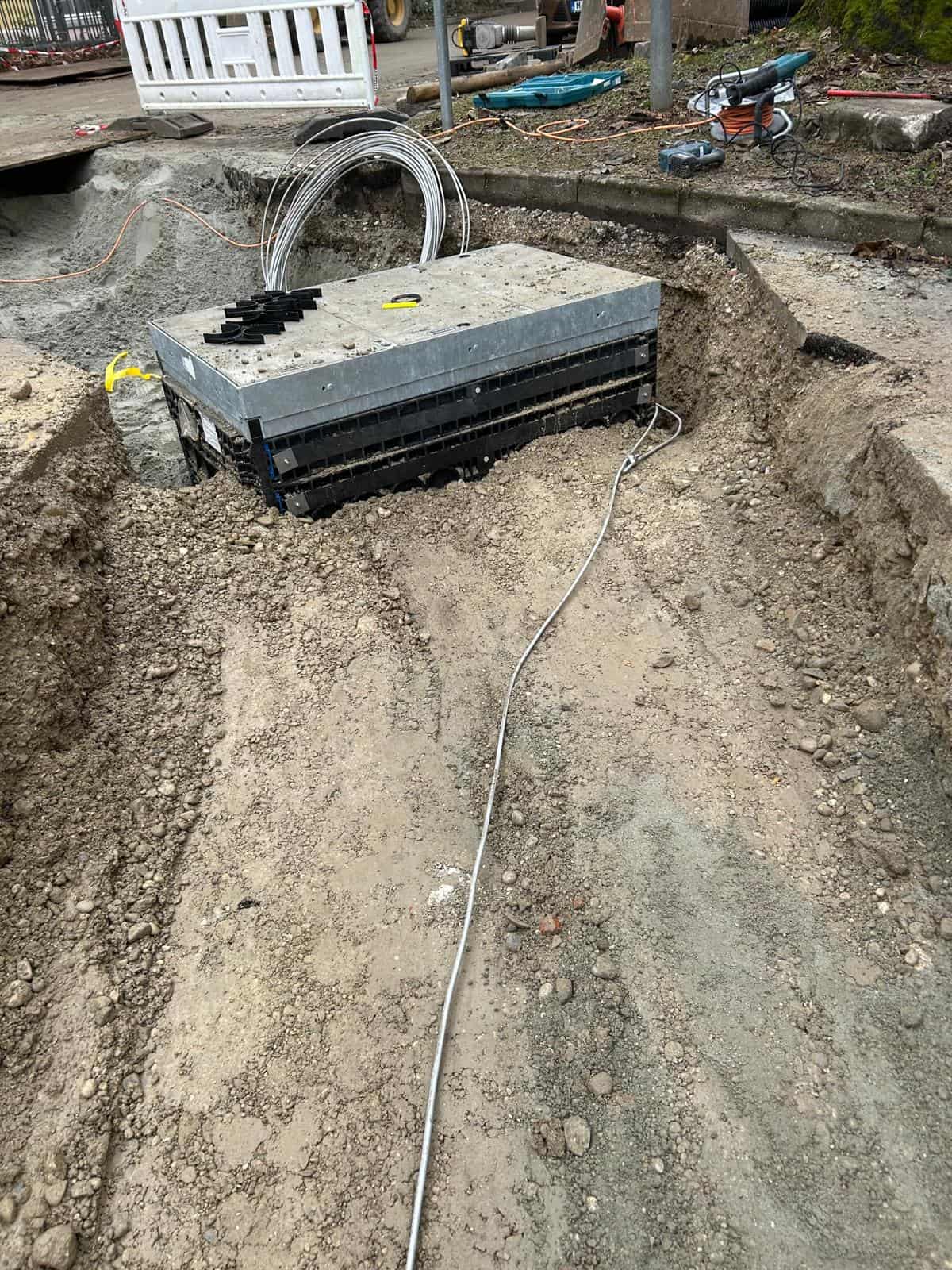 Elektrovorbereitung-Gewerbe-Leitungswege